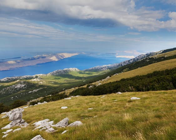 Tussenstop kustroute Parque nacional Sjeverni Velebit