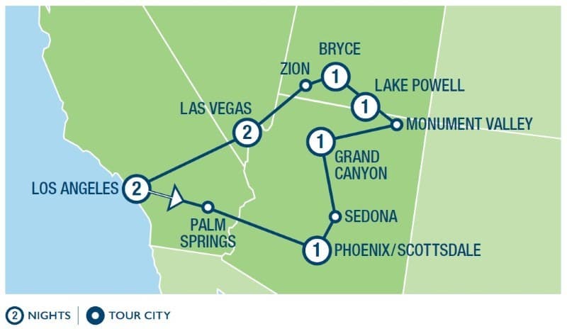 Образ - Western Trails 9 days