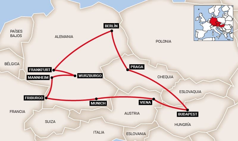Obraz - Europa del Este y Alemania