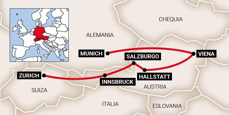 Obraz - Tour de los Alpes