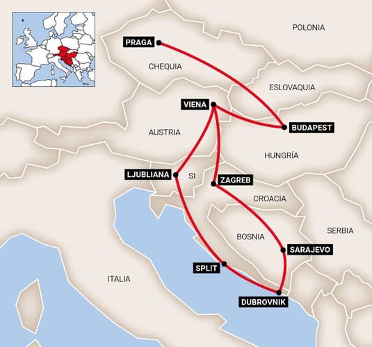 Образ - Balcanes y Capitales Imperiales