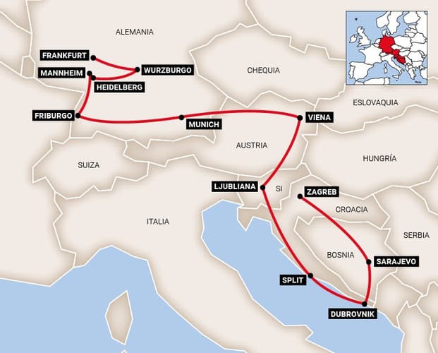 Obraz - Alemania Romántica y Balcanes