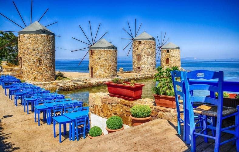 Image - Türkiye with Greek Beaches of Chios