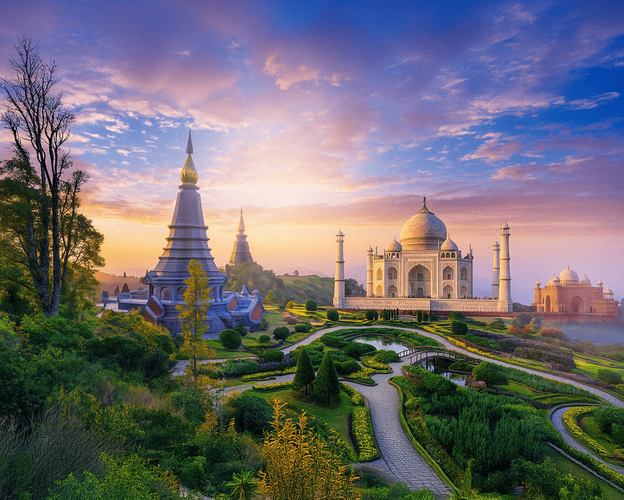 Resim - MTPE-30065 TAILANDIA CON PHUKET & INDIA