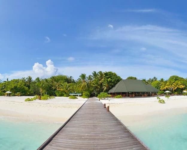 Obraz - Hongkong, Singapur & Baden auf den Malediven