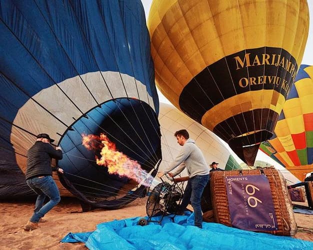 Imagine - 4 Days. AL ULA (Ø - Untethered Hot Air Balloon)