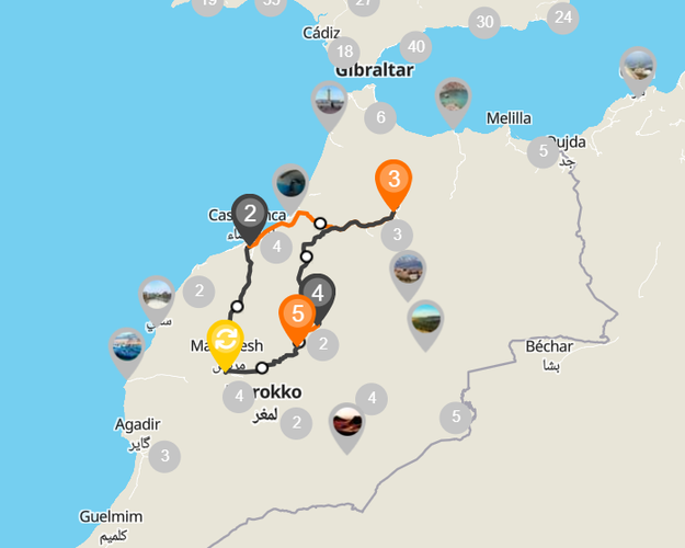 Image - Fly & Drive Koningssteden | Marokko