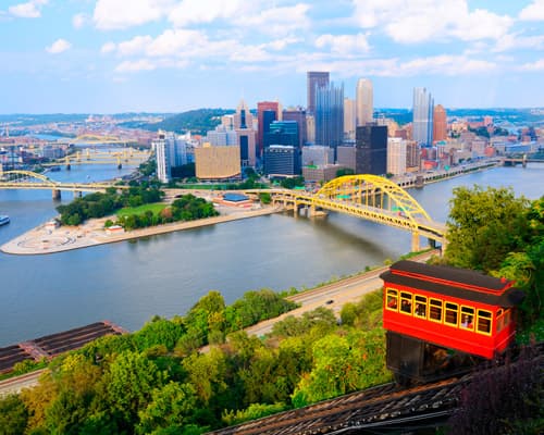 Beeld -  Treinreis New York - Pittsburg - Washington