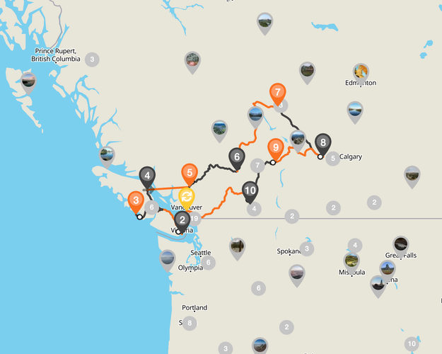 Image - Fly& Drive West Canada Compleet