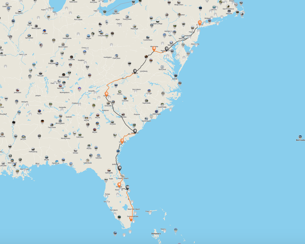 Beeld - Fly & Drive  oostkust USA