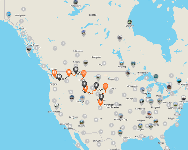 Image -  Fly & Drive Rocky Mountains naar de Pacific 