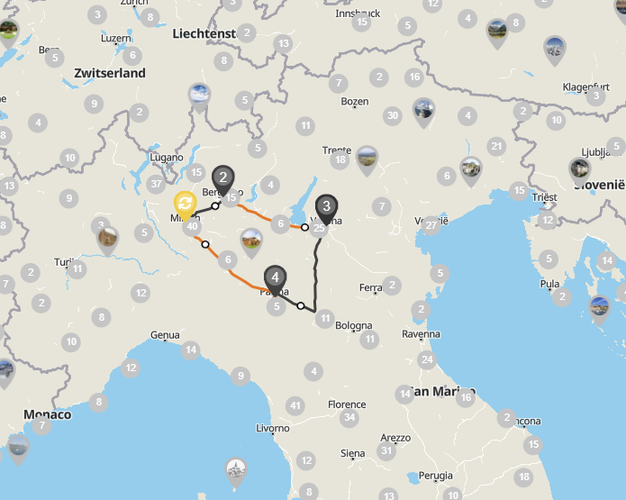 Beeld - Kunstschatten van Lombardije | Italie 