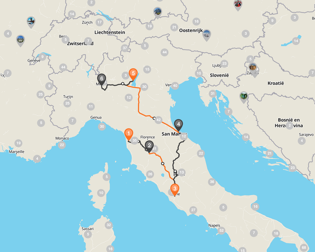 Beeld - Fly& Drive Toscane-Rome-Gardameer