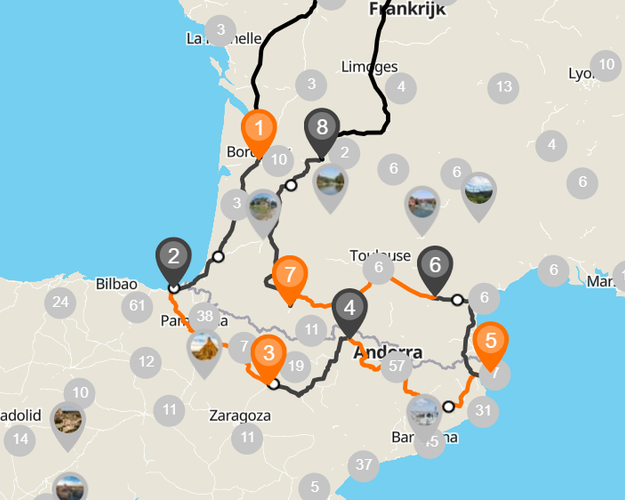 Beeld - Autorondreis de Pyreneeën