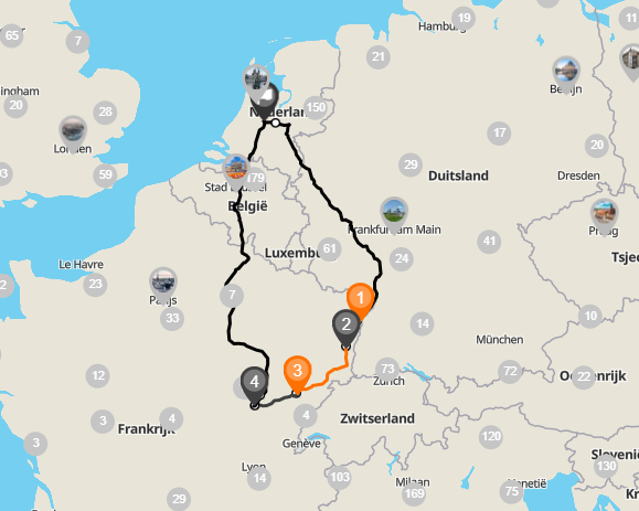 Beeld - Autorondreis Elzas, Jura en Bourgogne | FR