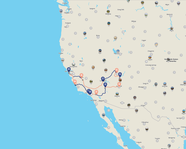 Beeld -  Fly & Drive west USA Western Values