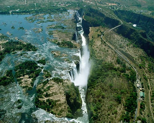 Imej - Victoria falls, Zimbabwe