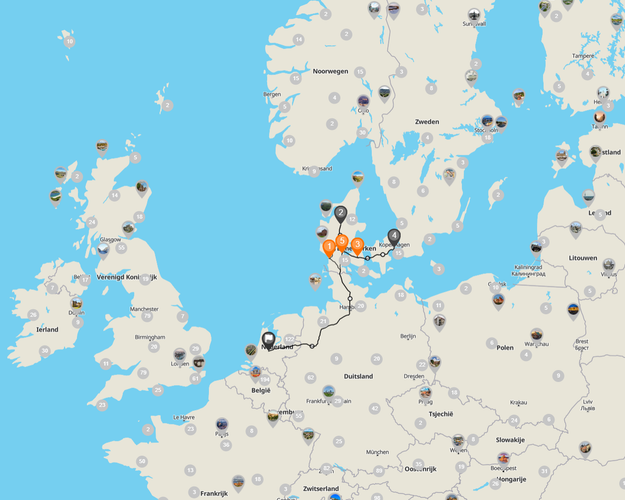 Beeld -  Autorondreis Denemarken