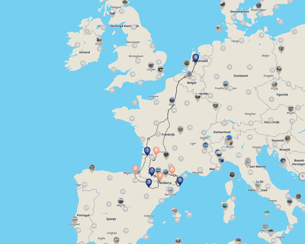 Image -  Autorondreis de Pyreneeën