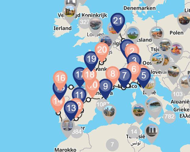 Image -  Autorondreis grote tour Europa