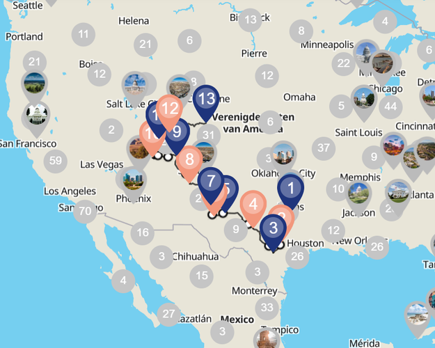 Beeld -  Fly and Drive Texas-Mexico-Colorado