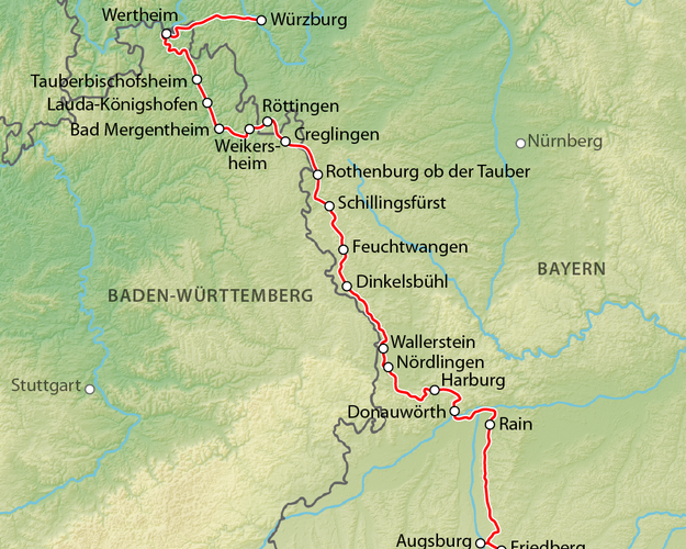 Image - Autorondreis De Romantische Strasse | Duitsland