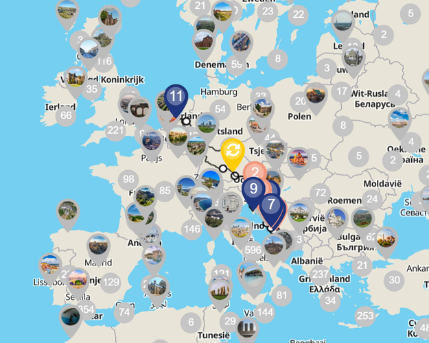 Beeld -  Autorondreis Kroatië