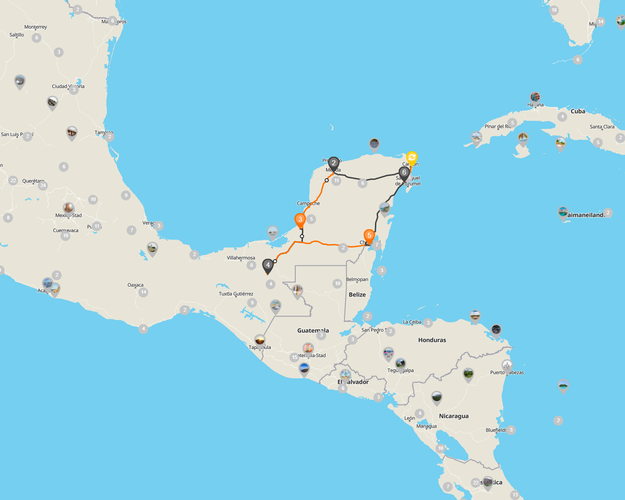 Bild -  Fly & Drive Hoogtepunten van Mexico