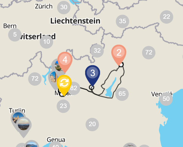 Beeld - Fly & Drive Italiaanse meren in Lombardije