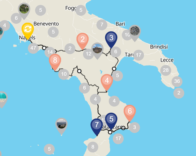 Beeld -  Fly & Drive Zuiden van Italie