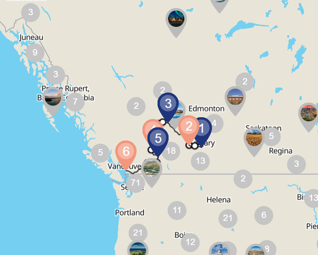 Beeld - Flydrive: Hoogtepunten West Canada