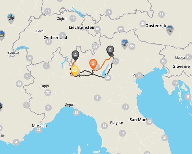 Beeld - Fly & Drive Italiaanse meren in Lombardije.