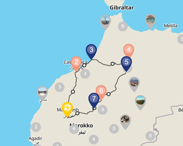 Beeld -  Fly & Drive Koningssteden van Marokko