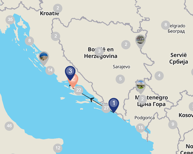 Beeld -  Korte prachtige Fly & Drive Kroatie