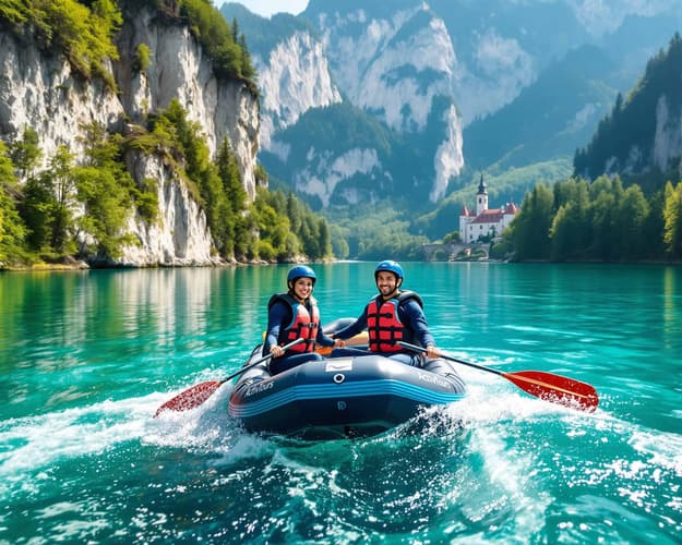 Imagine - Bled | Aventură între ape de smarald și stânci