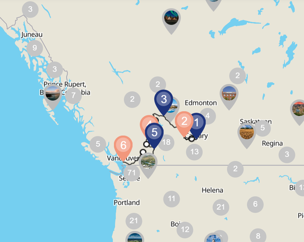 Beeld - Flydrive: 1 Way West Canada