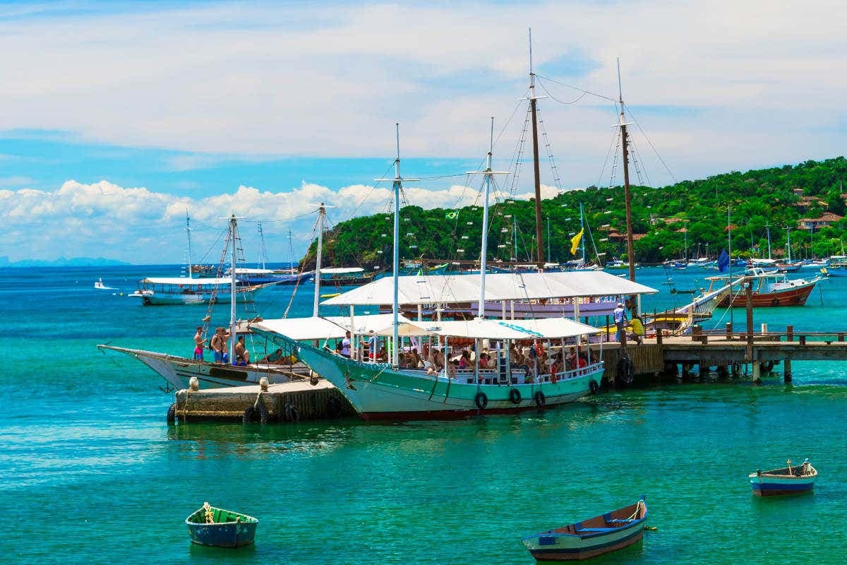 Paseo en goleta por Búzios