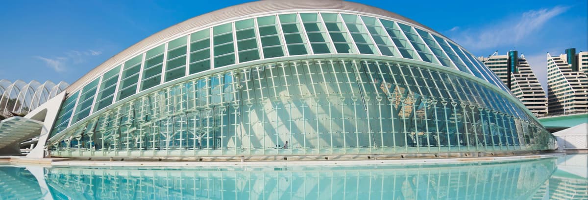 Entrada a la Ciudad de las Artes y las Ciencias