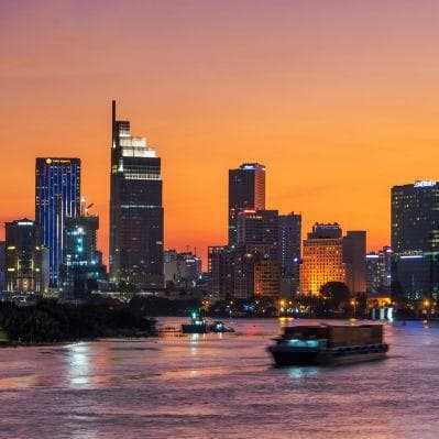 Ammirare Ho Chi Minh City alla sera, cenando a bordo di una crociera fluviale - Ho Chi Minh (Saigon)