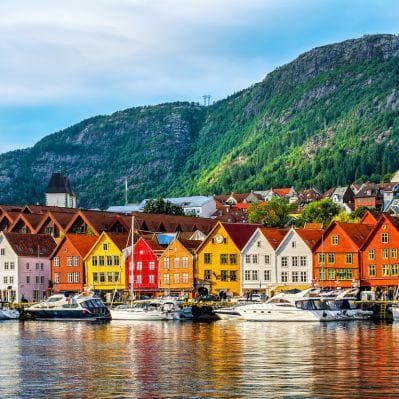 Il Bryggen, lo storico quartiere del porto di Bergen - Bergen