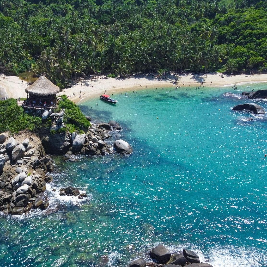 Dia 6. Santa Marta - Pasadía al Parque Tayrona: Neguaje y Playa Cristal  - Santa Marta