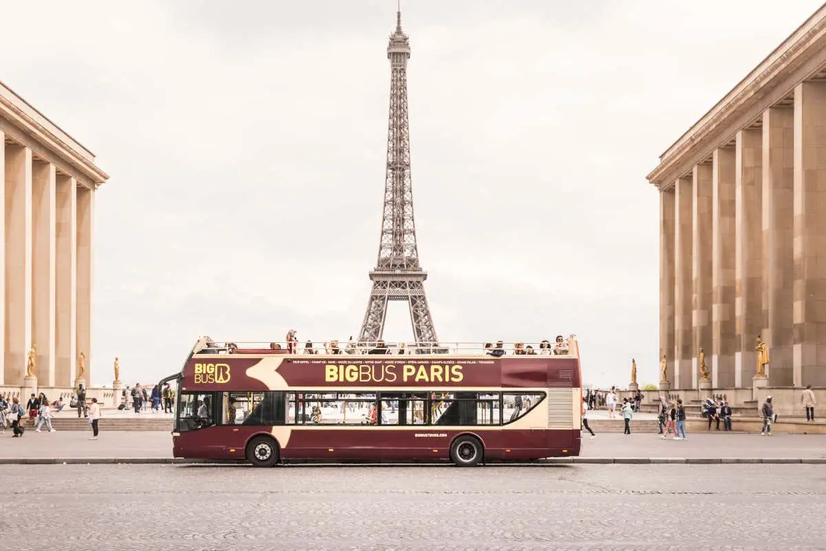 Paris Hop On Hop Off Bus, Big Bus