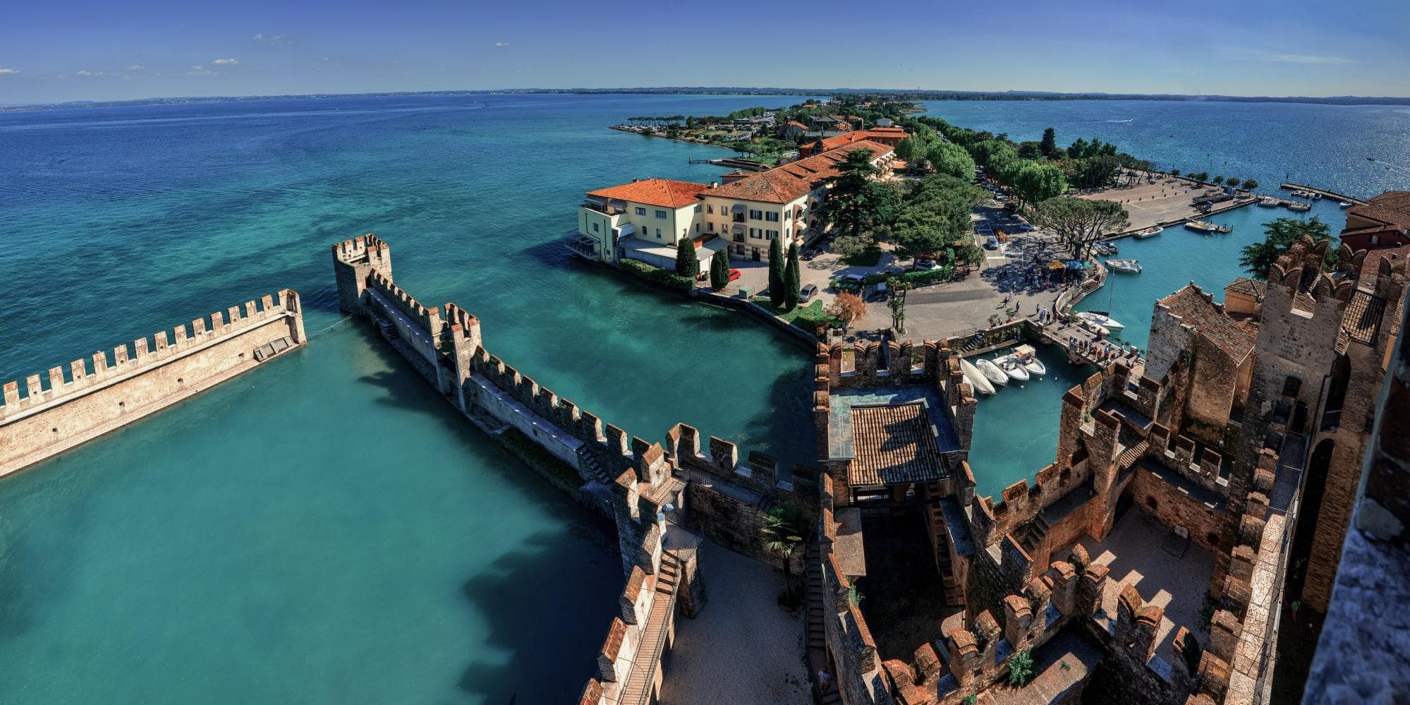 In barca sul Lago di Garda 