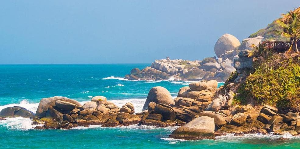 Día 7. Santa Marta - Tour al Parque Nacional Natural Tayrona – Playa Cristal Neguanje