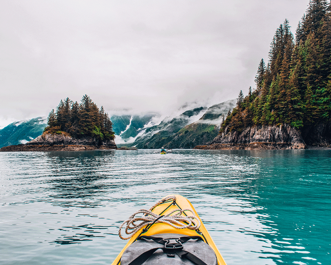 Fiordo Tracy Arm AK, Estados Unidos da América