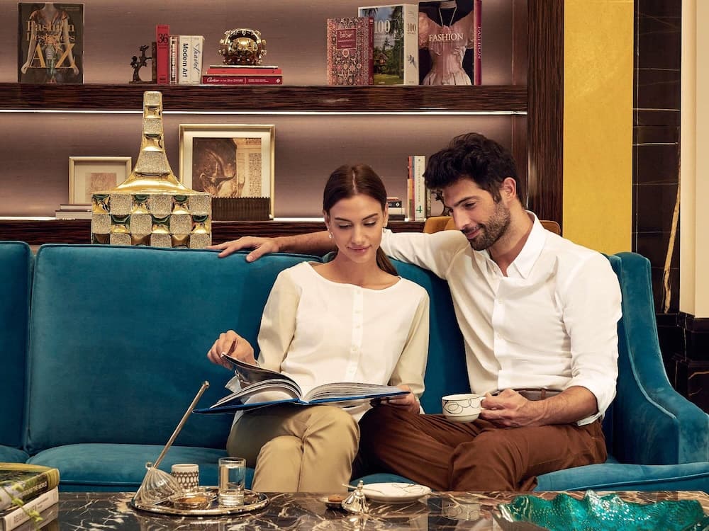 Fairmont Amman, Lobby sitting area