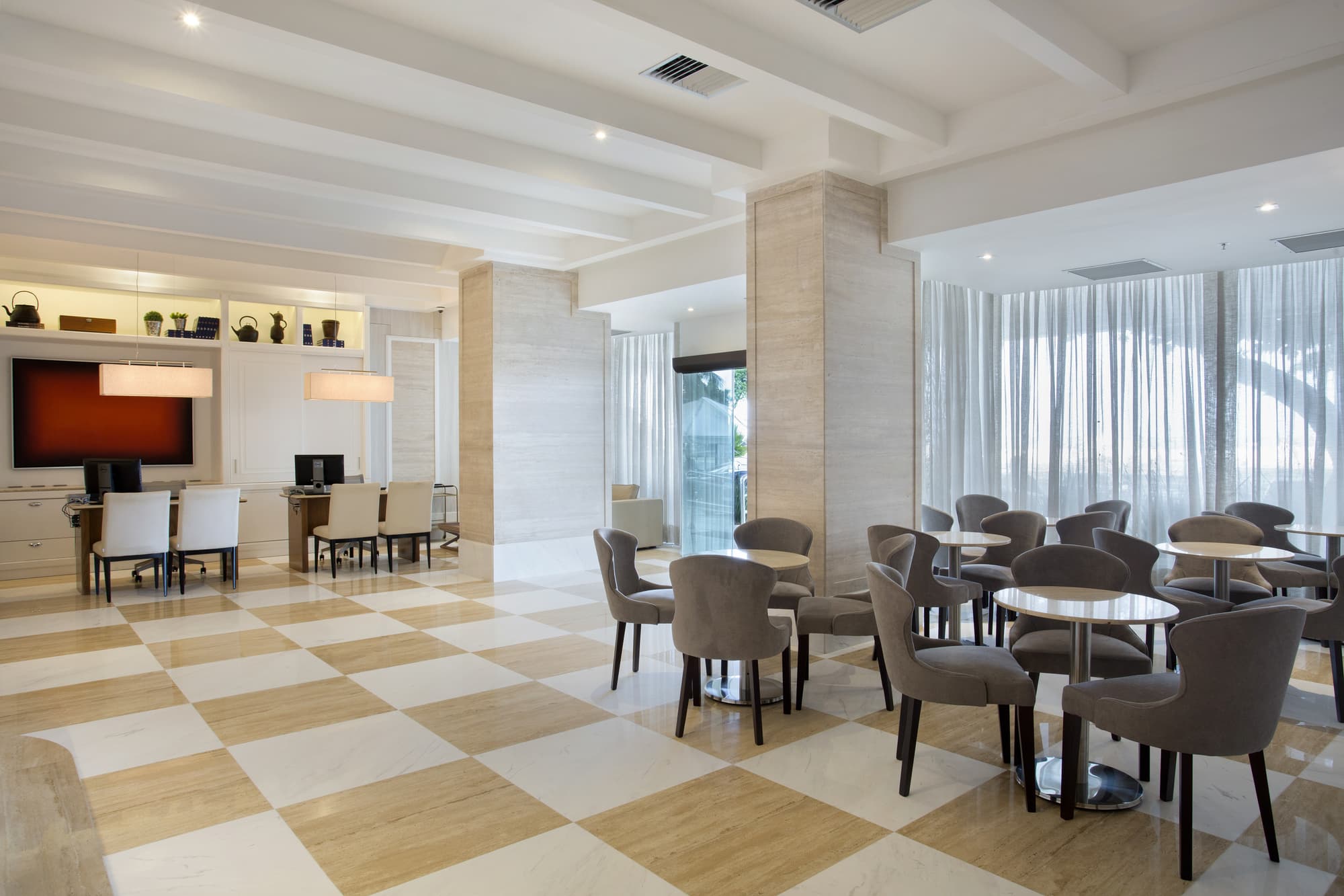 Windsor California Copacabana Hotel, Lobby