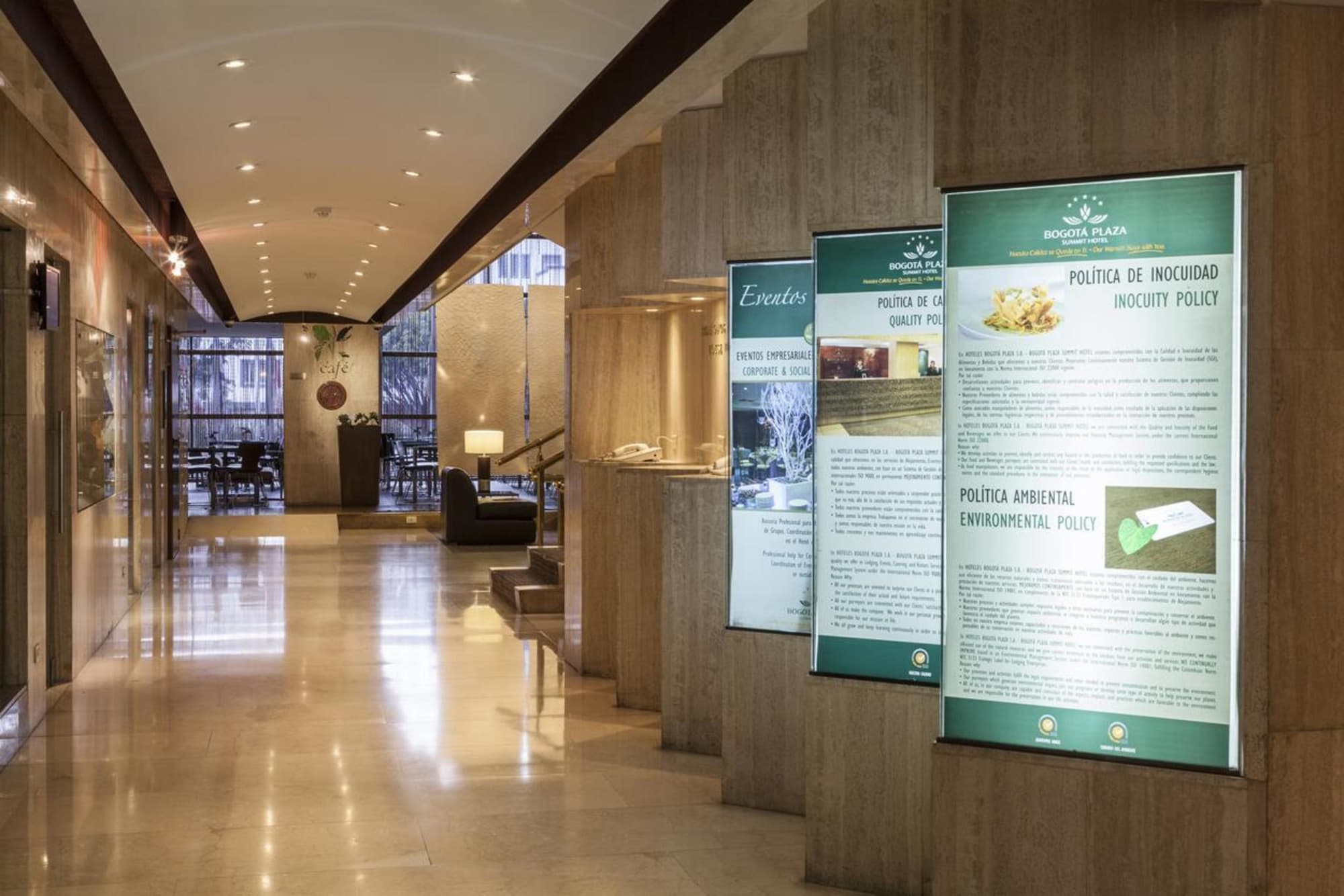 Bogota Plaza Hotel, Lobby