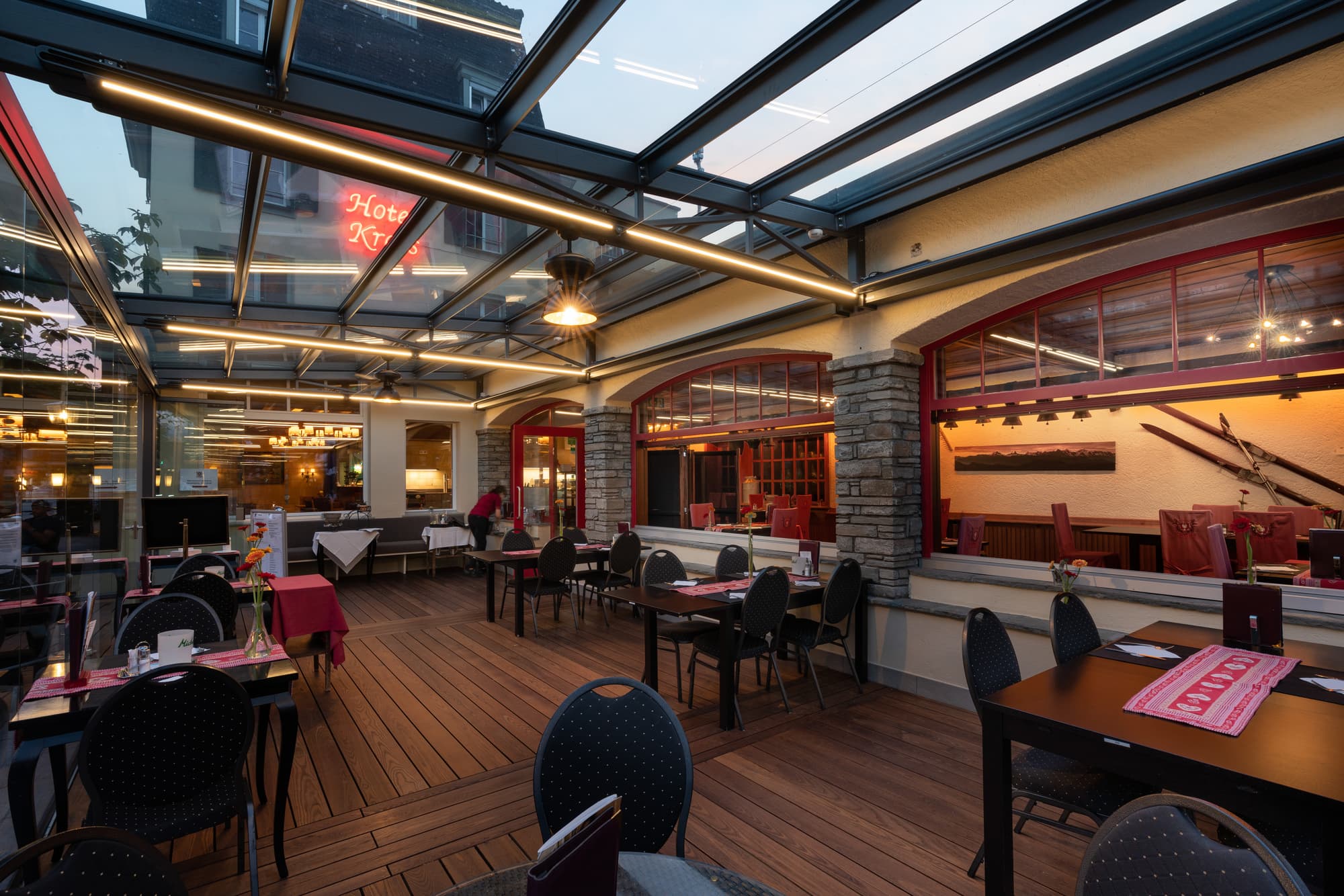 Hotel Krebs Interlaken, Restaurant