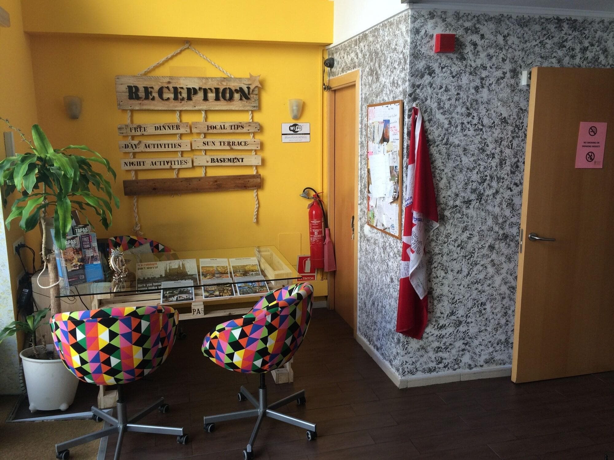 Hostel One Sants, Lobby